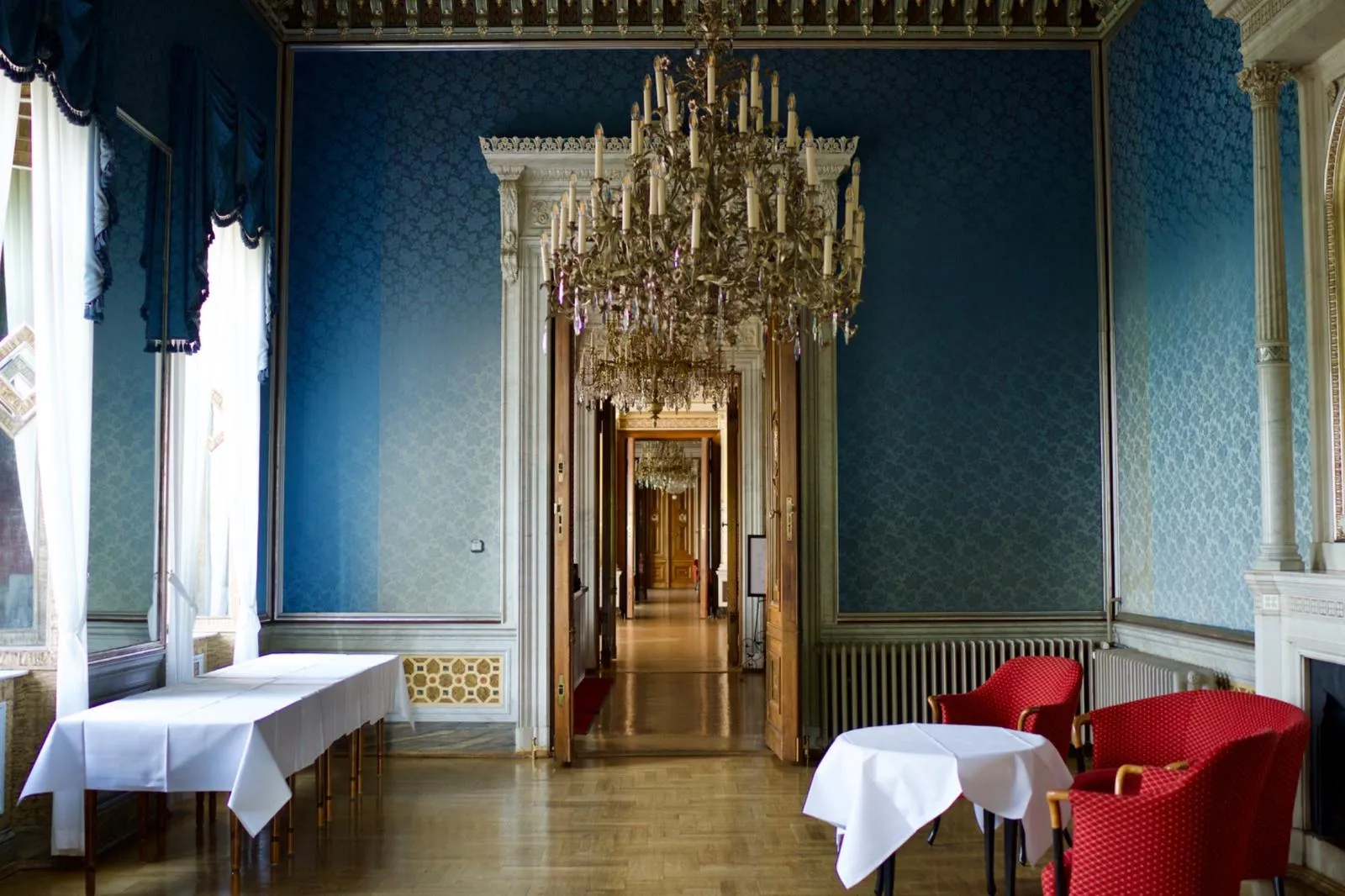 Blaues Zimmer Schloss Albrechtsberg