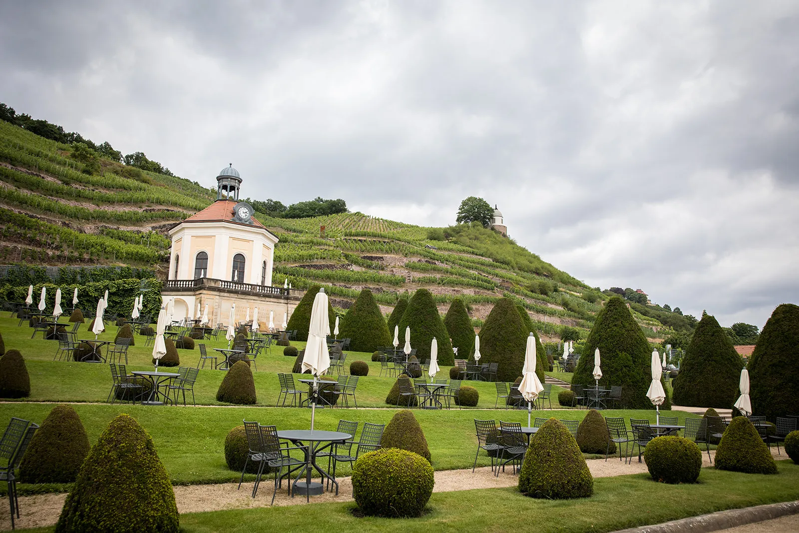 Das Belvedere des Schloss Wackerbarth