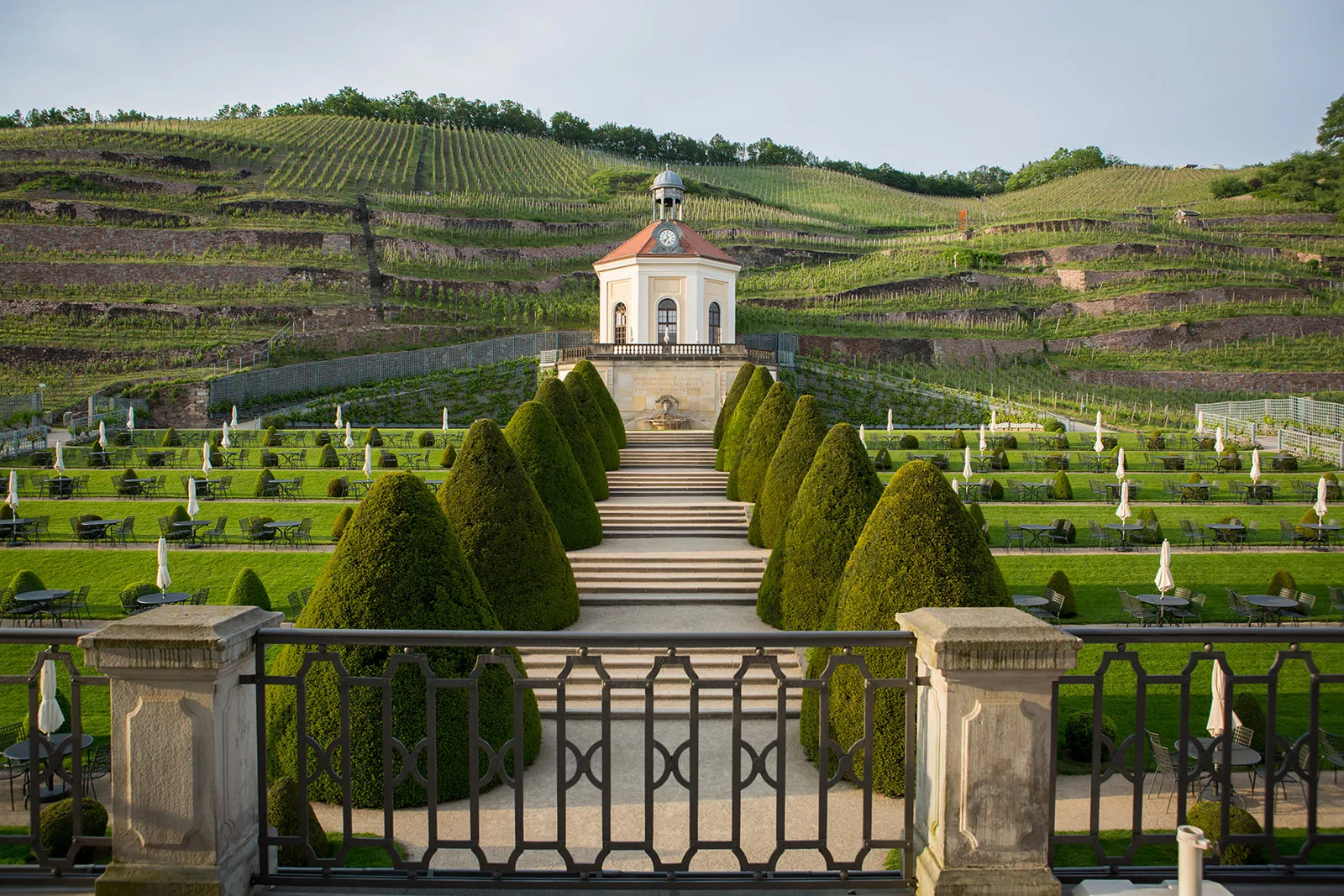 Das Belvedere vom Schloss Wackerbarth