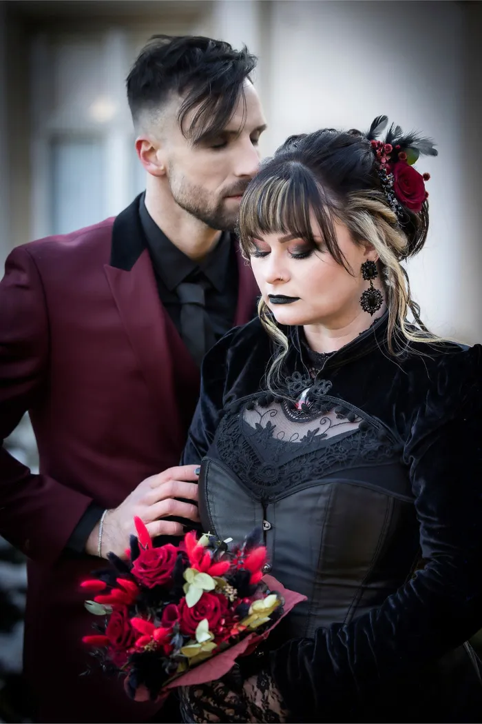 Gothic Hochzeitspaar aus Dresden