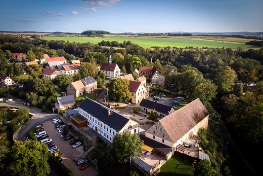 Jugendgästehaus Liebethal - Hochzeitslocation von oben