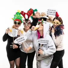 Lustige Fotobox Weihnachts Requesiten