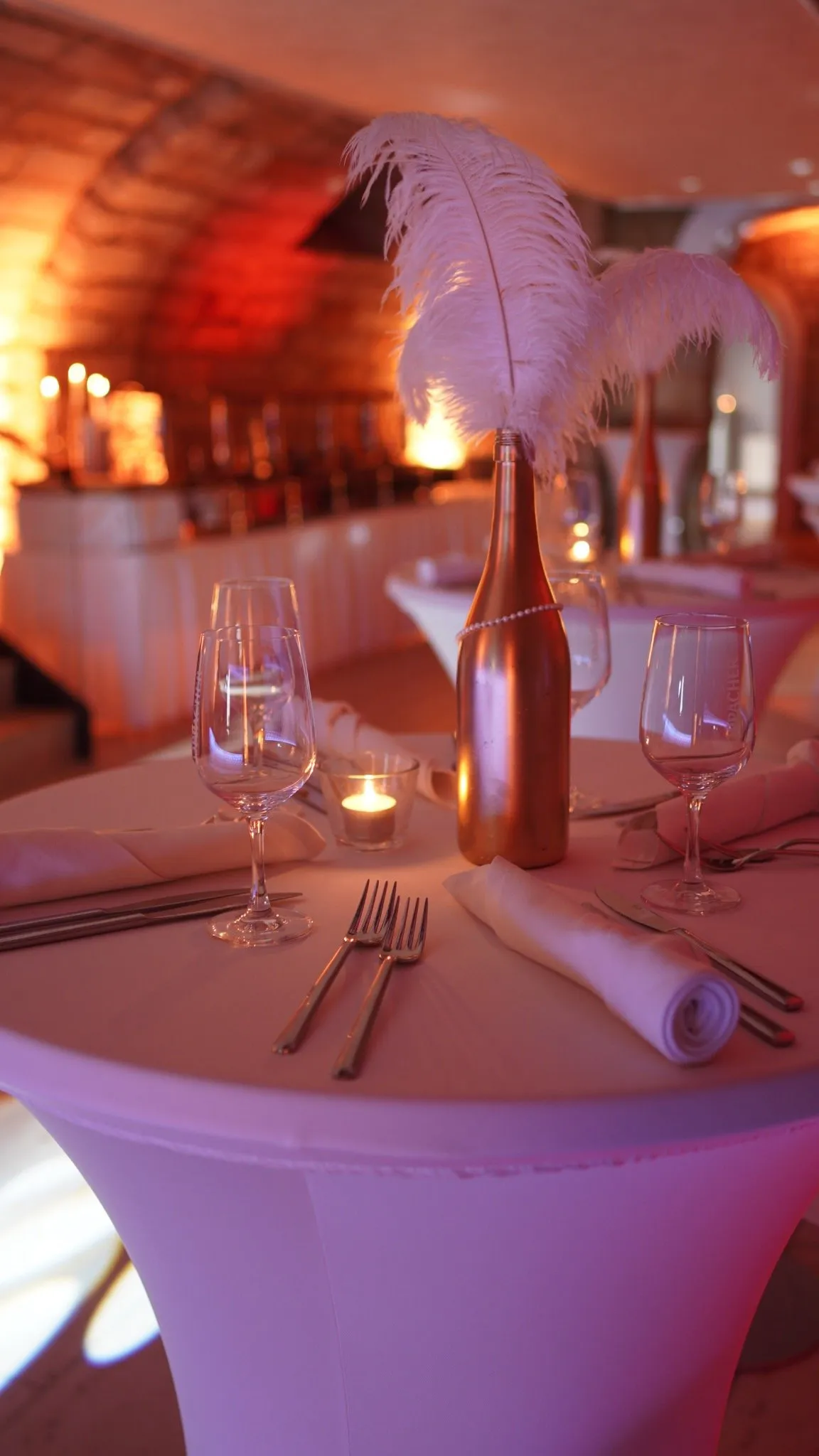 Marcolinis Welt mit Dekoration für Events